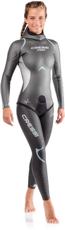FREE LADY TWO-PIECES WETSUIT 3.5mm
